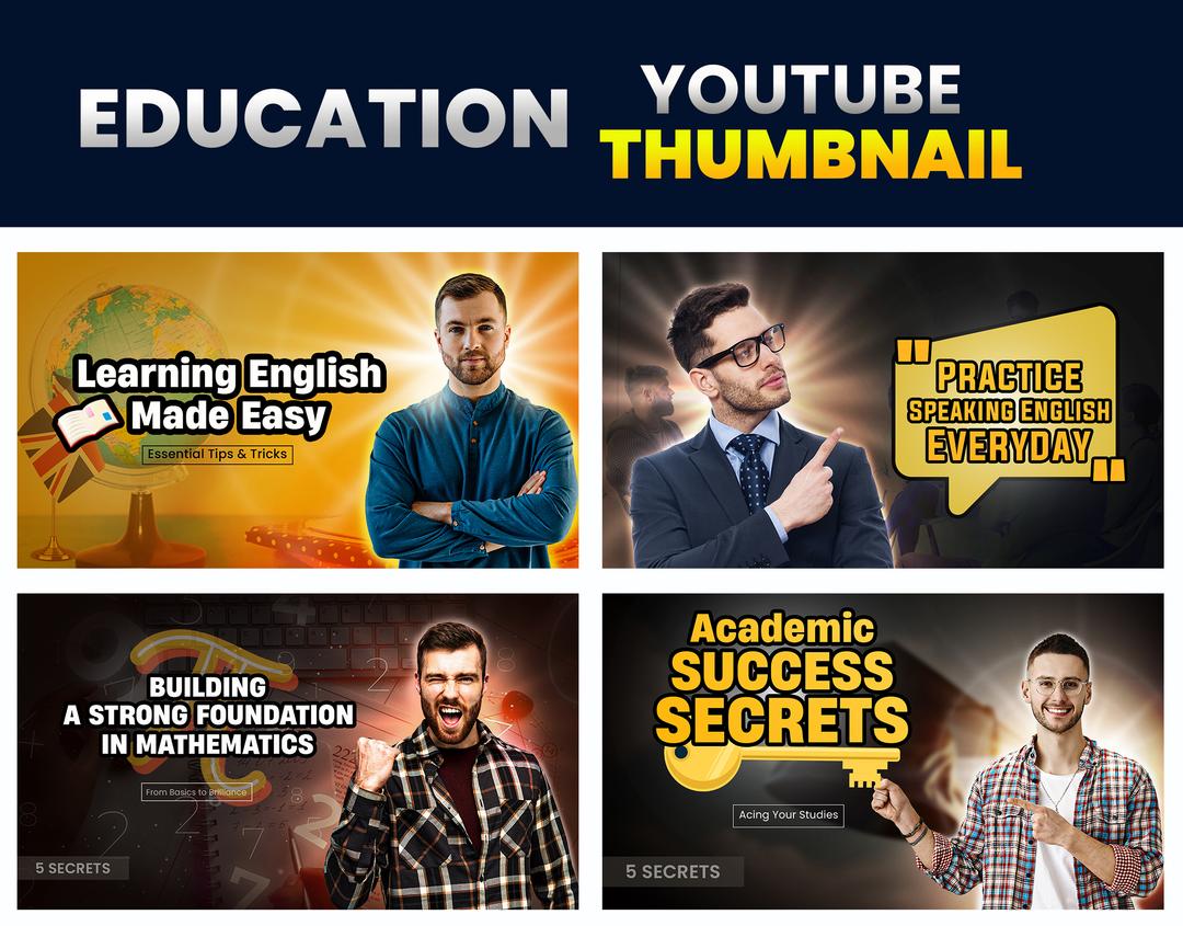 Academy Educational Thumbnail Design