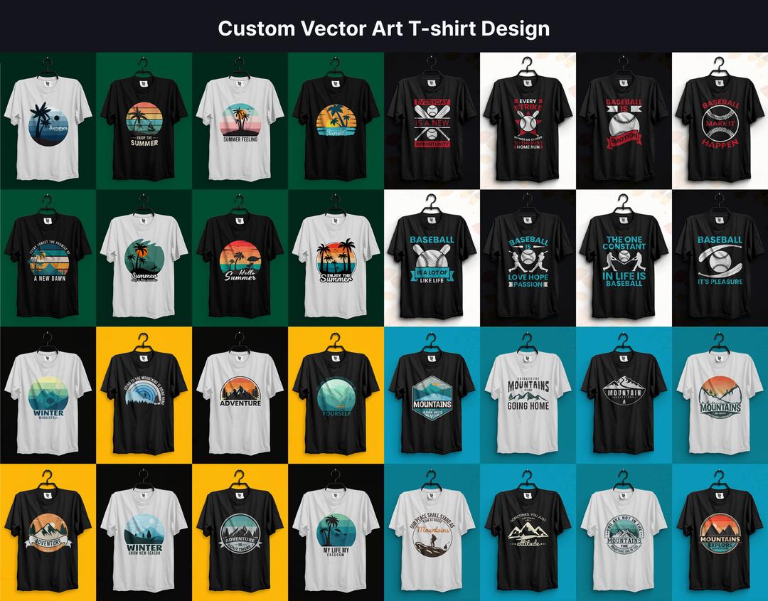 Custom Vector T-shirt Design