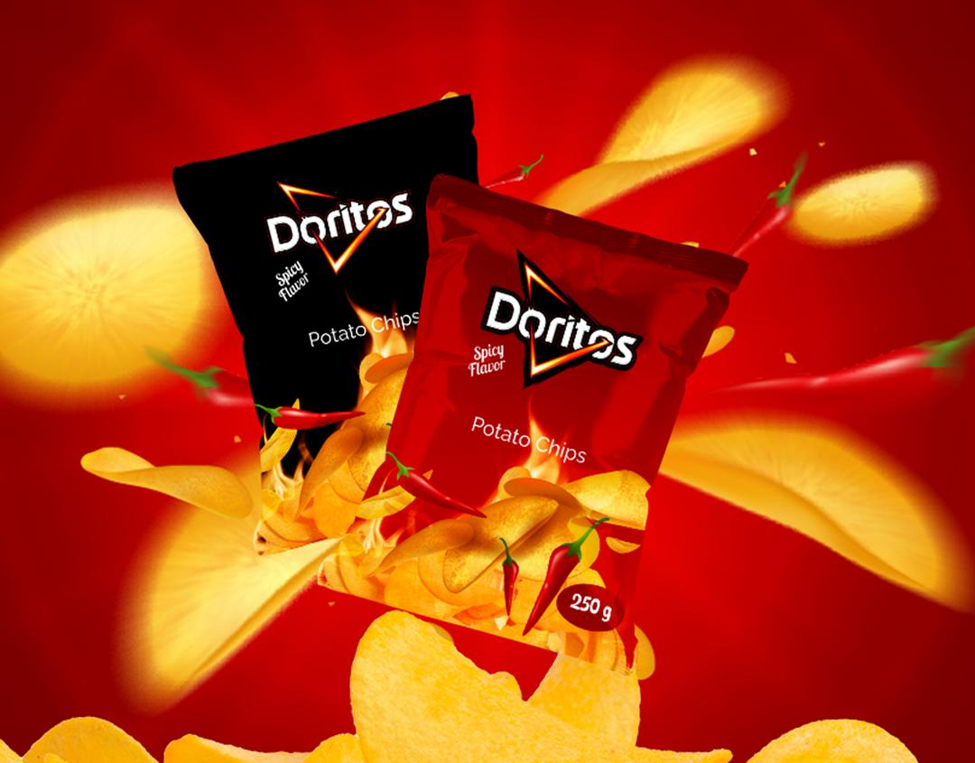 Doritos Chips Packaging Design