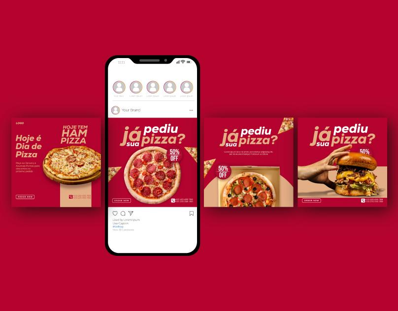 Fast Food Promotion Banner Design