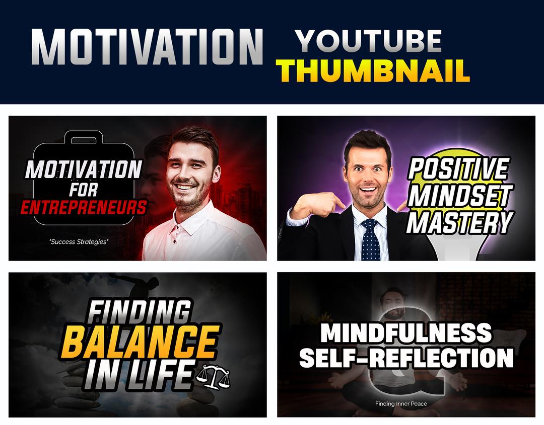 Motivational Thumbnail Design